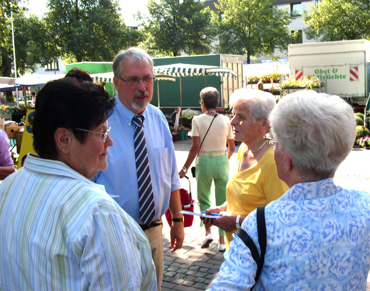 22.82.2009 - 20.08.2009, Info-Stand Marktplatz - 20.08.2009, Info-Stand am Marktplatz