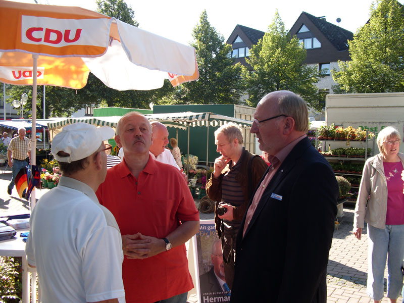 13.82.2009 - 27.08.2009, Info-Stand Marktplatz - 27.08.2009, Info-Stand Marktplatz 