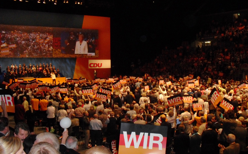 18.90.2009 - 06.09.2009, Wahlkampfauftakt Bundestagswahl 2009 - 06.09.2009, Wahlkampfauftakt der Bundestagswahl 2009 in Düsseldorf