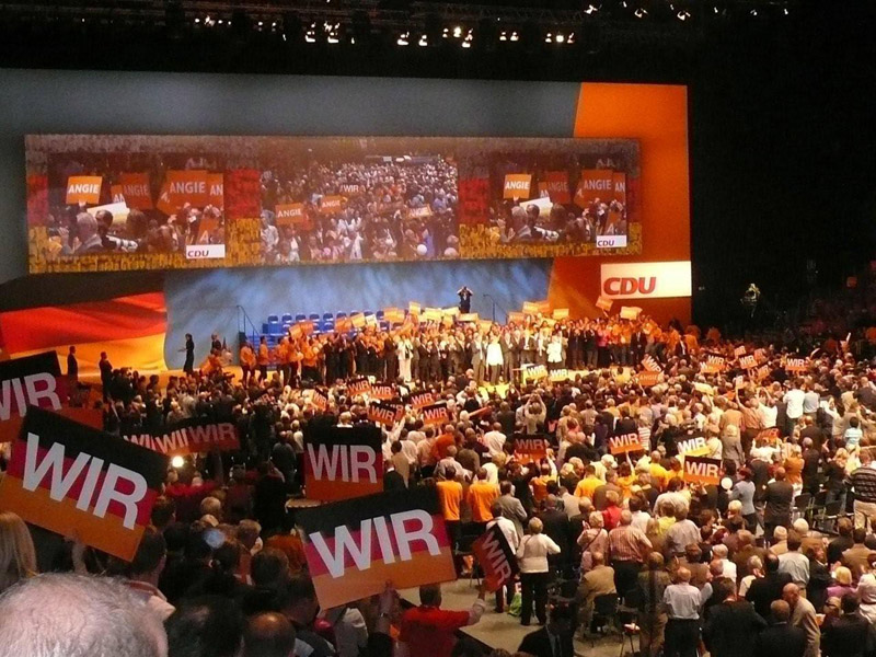 18.90.2009 - 06.09.2009, Wahlkampfauftakt Bundestagswahl 2009 - 06.09.2009, Wahlkampfauftakt der Bundestagswahl 2009 in Düsseldorf