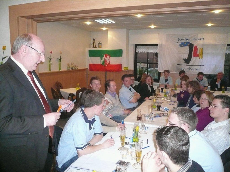 20.32.2010 - 27.03.2010, Jahreshauptversammlung der Jungen Union - Jahreshauptversammlung der Jungen Union am 27. März 2010 in der Gaststätte Garte