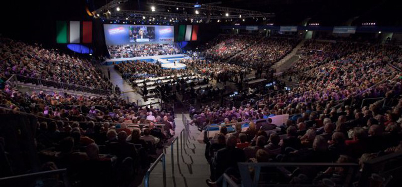 17.41.2010 - 10.04.2010, Wahlkampfauftakt Landtagswahl, Arena Oberhausen - 10.04.2010, Wahlkampfauftaktveranstaltung der CDU NRW in der Arena Oberhausen