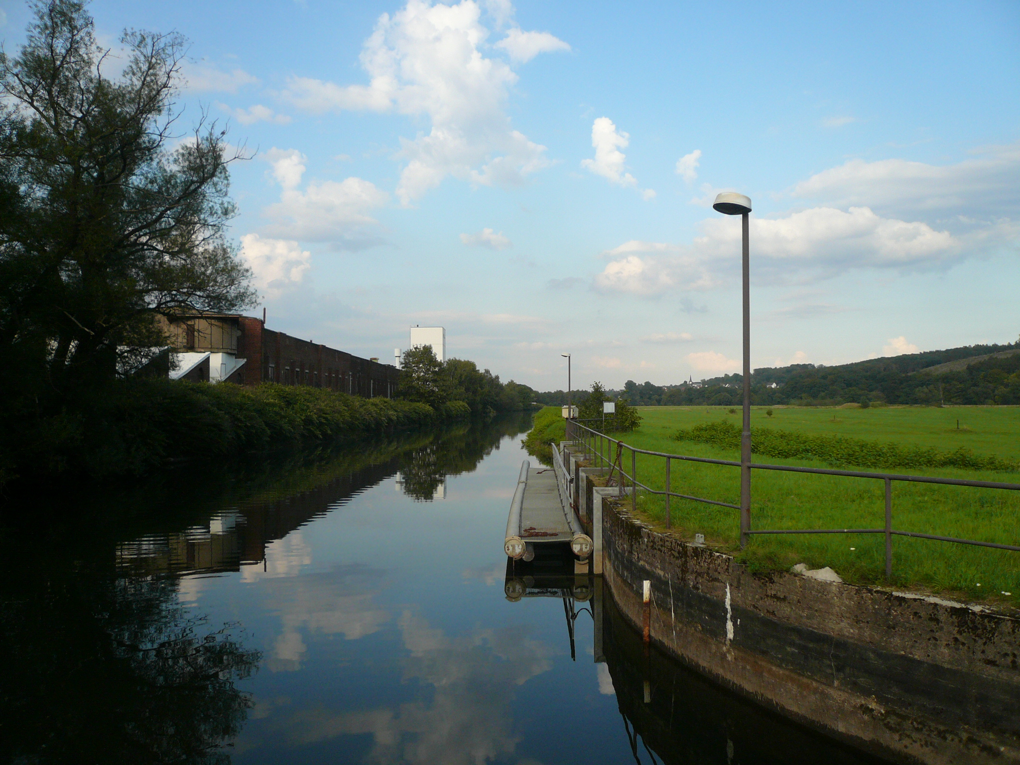 20.81.2011 - 18.08.2011, Wasserkraftwerk am Obergraben - 