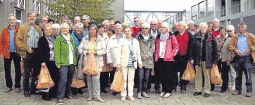 Das Werksgelnde der Firma Melitta in Minden besichtigten jngst Mitglieder von der Wickeder Senioren- Union und Kolpingfamilie.