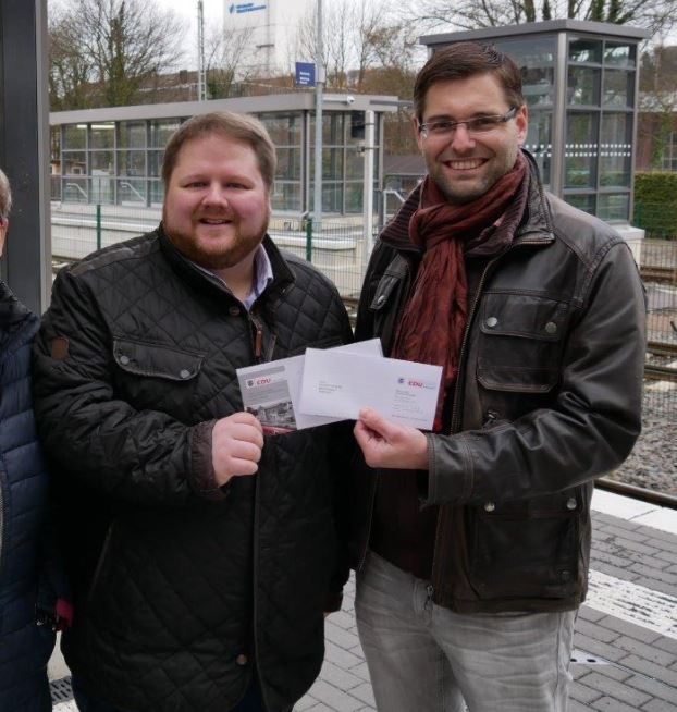 Heinrich Frieling (links) und Thomas Fabri - fotografiert bei einem Treffen in 2018. Foto: Schulte